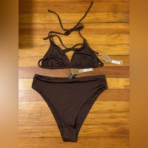 SKIMS matching bathing suit size L